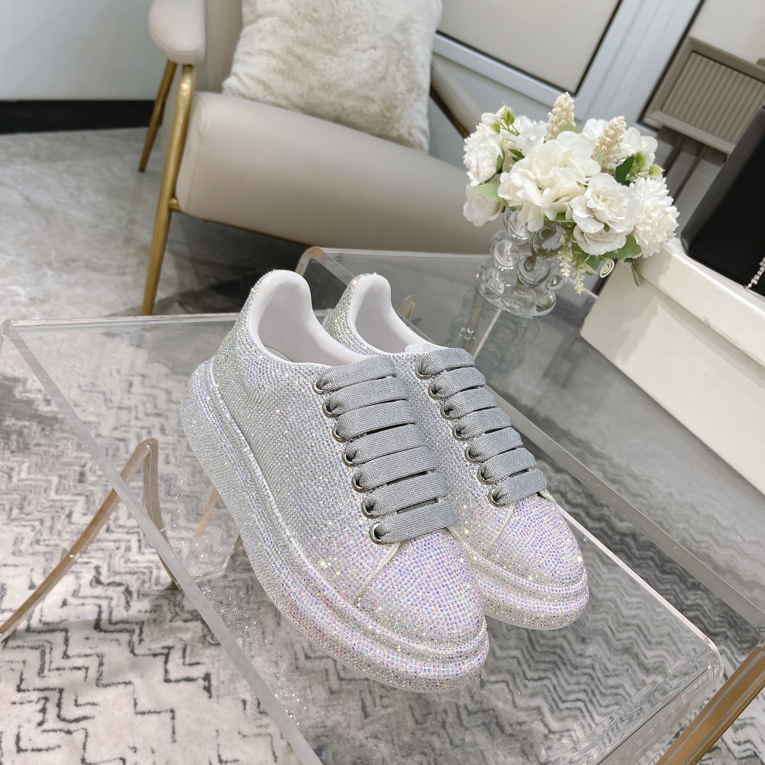 Alexander McQueen Crystal Embellished Velvet Sneakers - Limited Edition 6 a1618679727636 4044