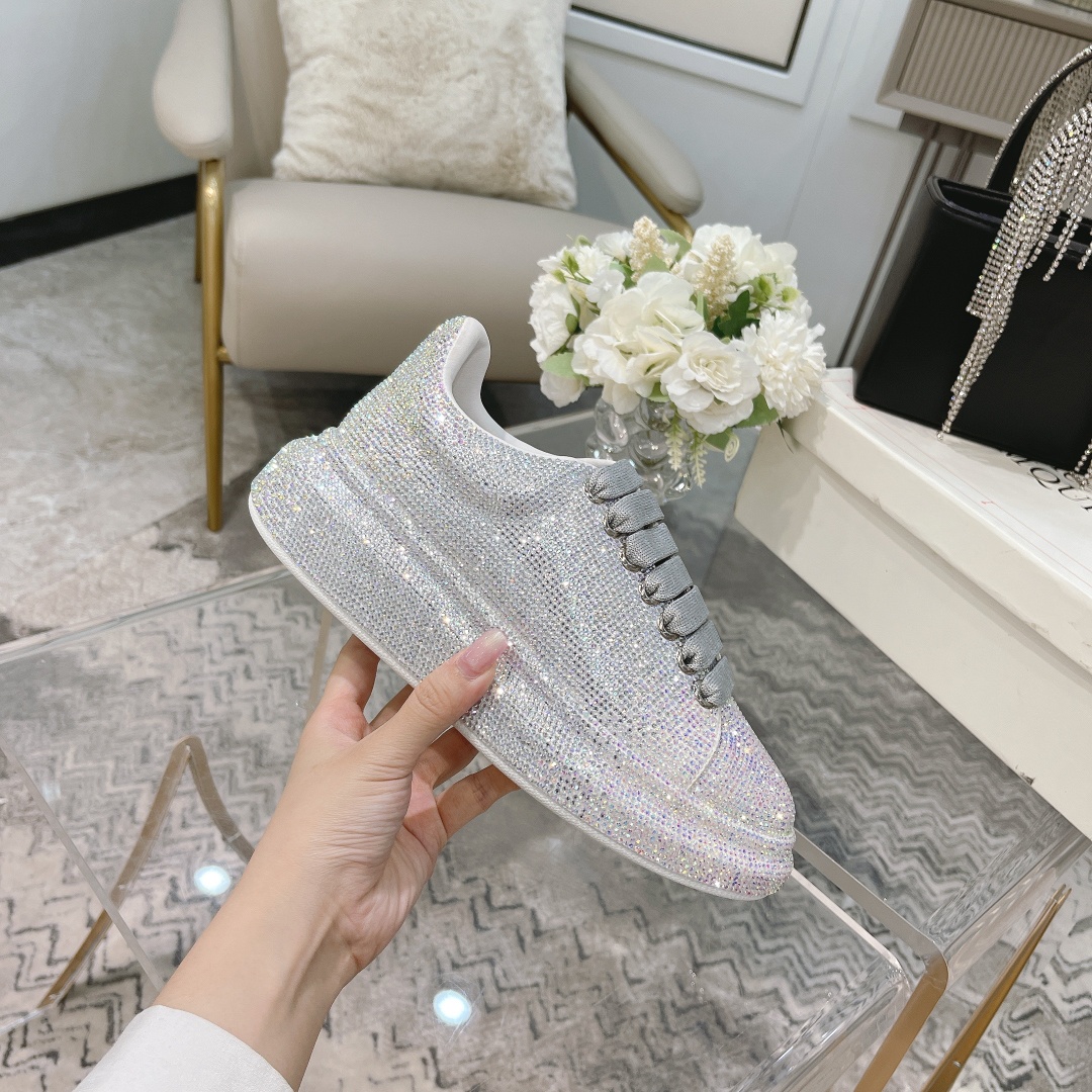 Alexander McQueen Crystal Embellished Velvet Sneakers - Limited Edition 7 a1618679731243 5585