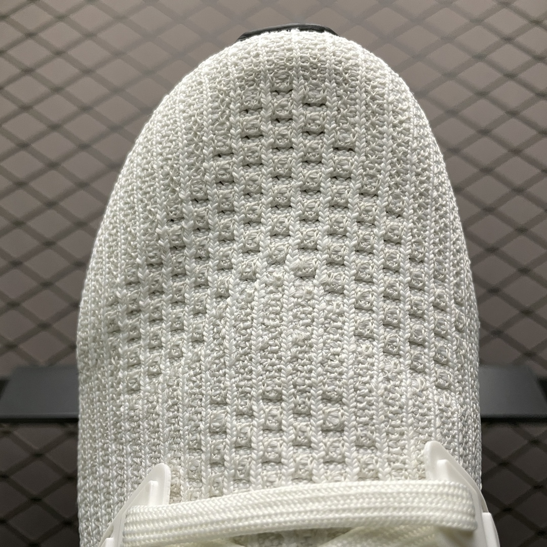 180 AD 阿迪 Ultra Boost 4.0 UB4.0 全掌爆米花 针织黑条纹 透气跑步鞋 BB6168