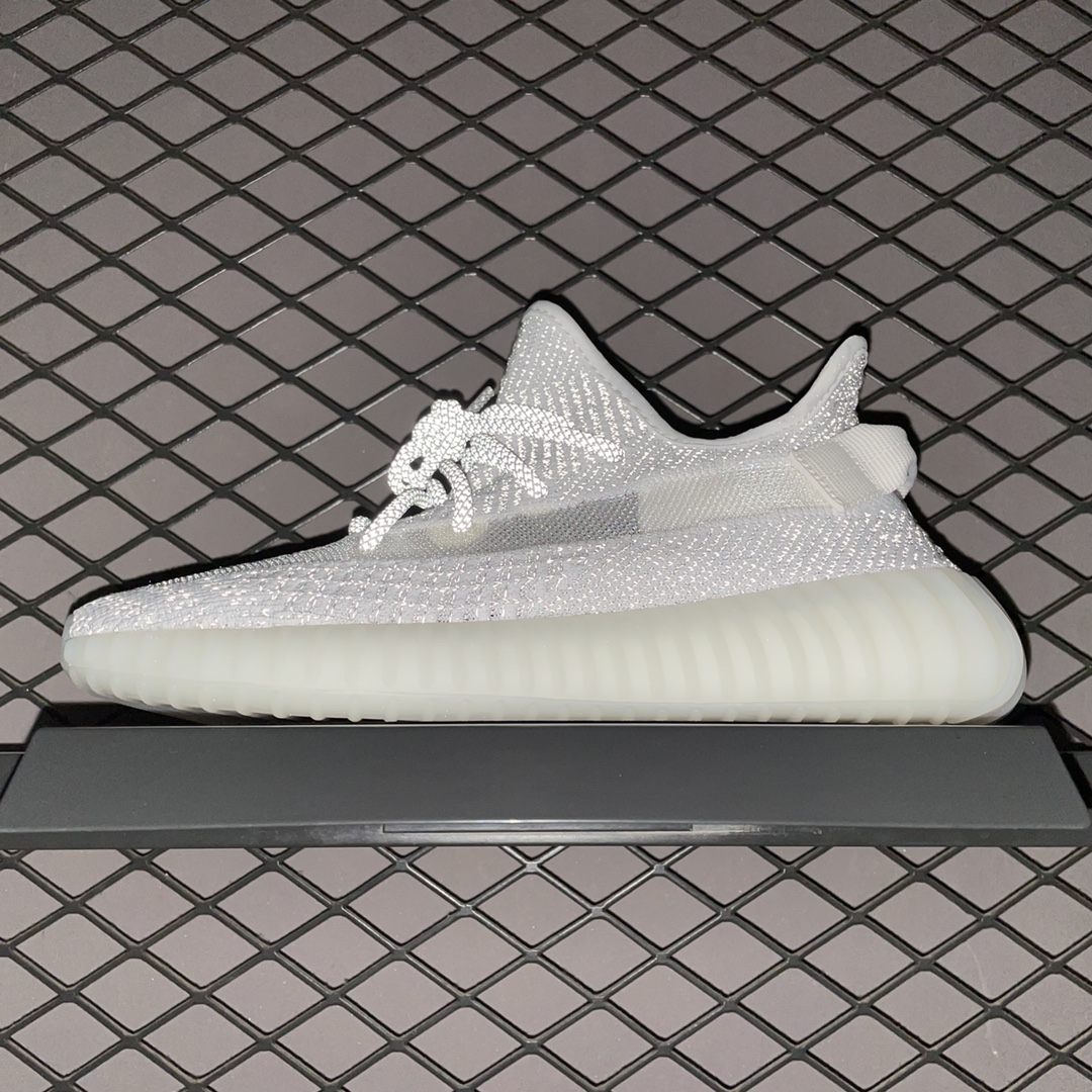 220 最顶零售性价版 AD 阿迪Yeezy 350V2  ” Static” 白满天星 EF2367