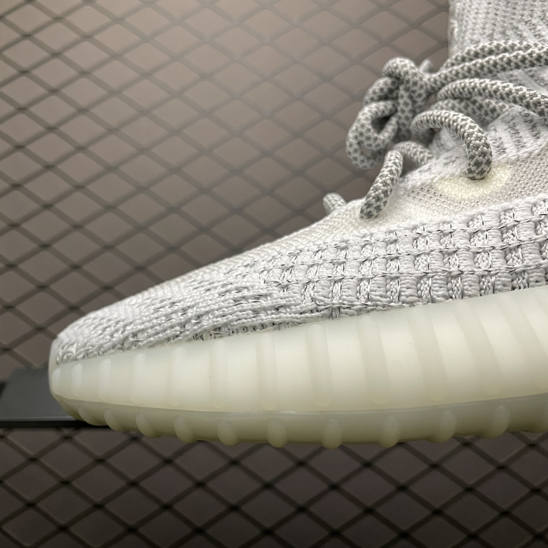 220 最顶零售性价版 AD 阿迪Yeezy 350V2  ” Static” 白满天星 EF2367