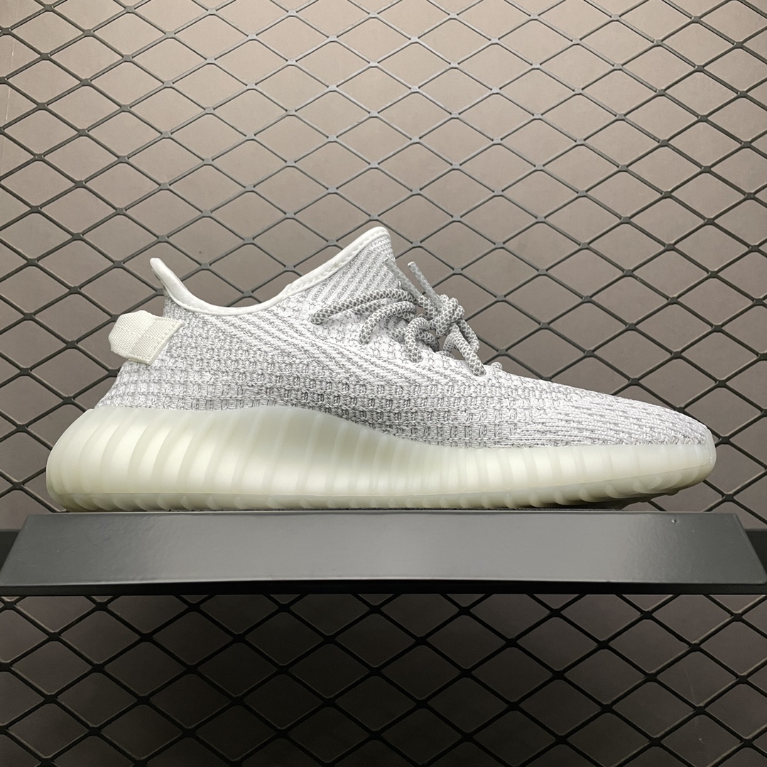 220 最顶零售性价版 AD 阿迪Yeezy 350V2  ” Static” 白满天星 EF2367