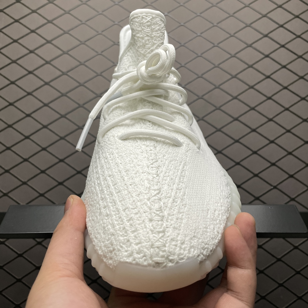 220 最顶零售性价版 AD 阿迪Yeezy 350V2  ” Triple White ” 冰淇淋 全白 CP9366