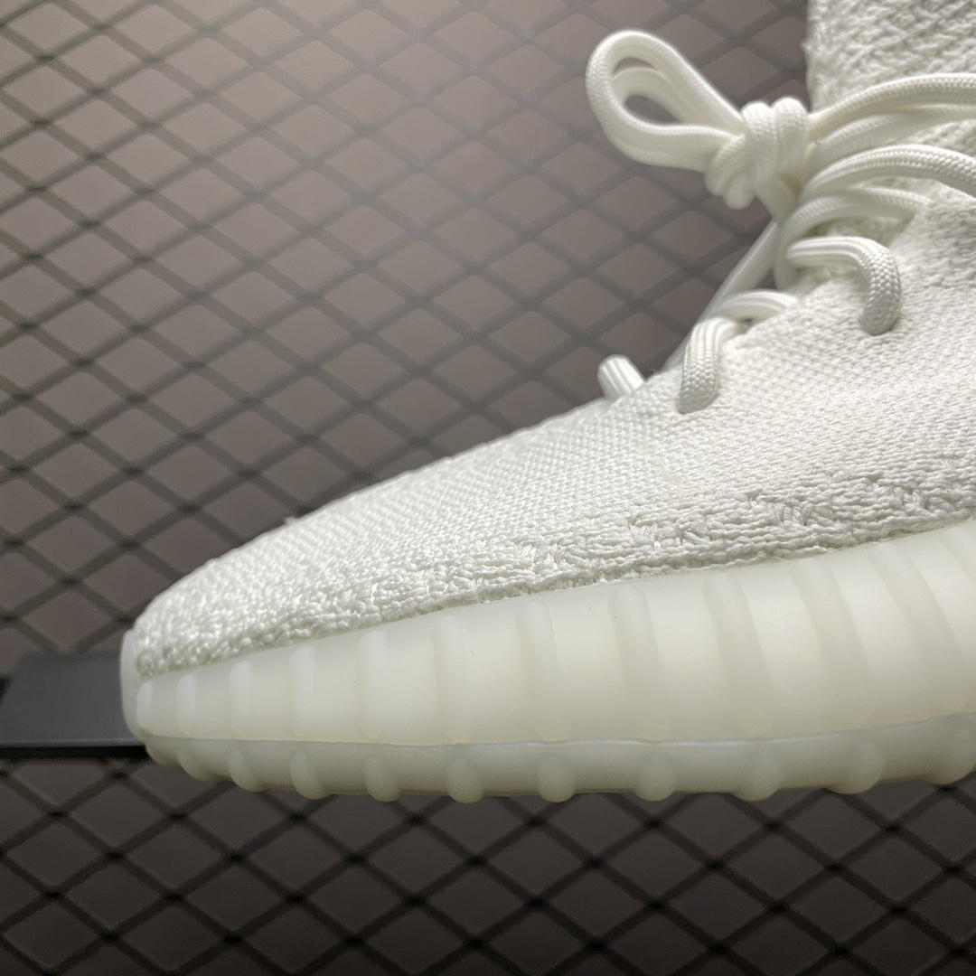 220 最顶零售性价版 AD 阿迪Yeezy 350V2  ” Triple White ” 冰淇淋 全白 CP9366