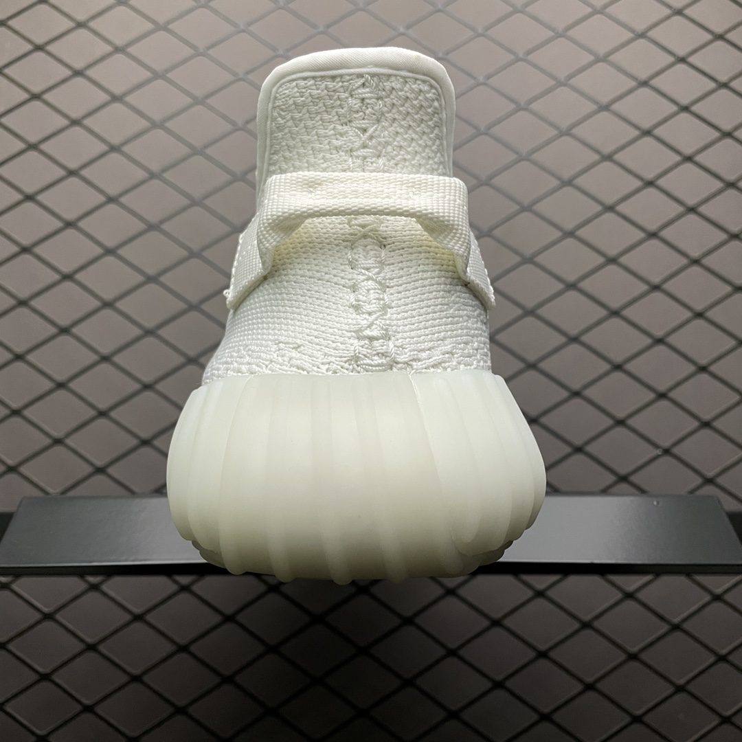 220 最顶零售性价版 AD 阿迪Yeezy 350V2  ” Triple White ” 冰淇淋 全白 CP9366