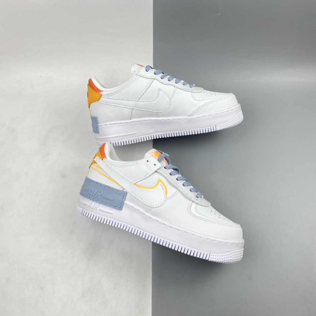 P200 Nk Air Force 1 Shadow 空军一号轻量增高低帮百搭板鞋”拼接马卡龙” DC2199-100