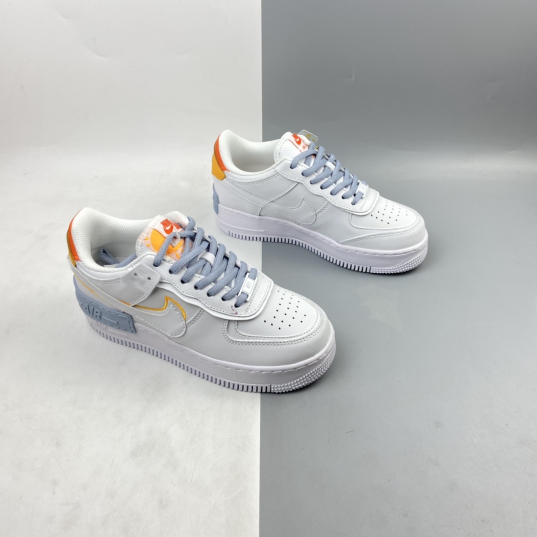 P200 Nk Air Force 1 Shadow 空军一号轻量增高低帮百搭板鞋”拼接马卡龙” DC2199-100