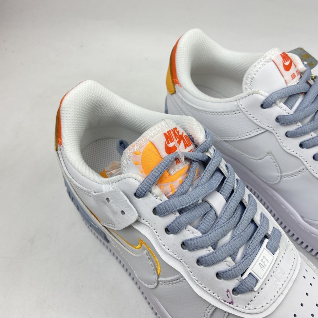 P200 Nk Air Force 1 Shadow 空军一号轻量增高低帮百搭板鞋”拼接马卡龙” DC2199-100