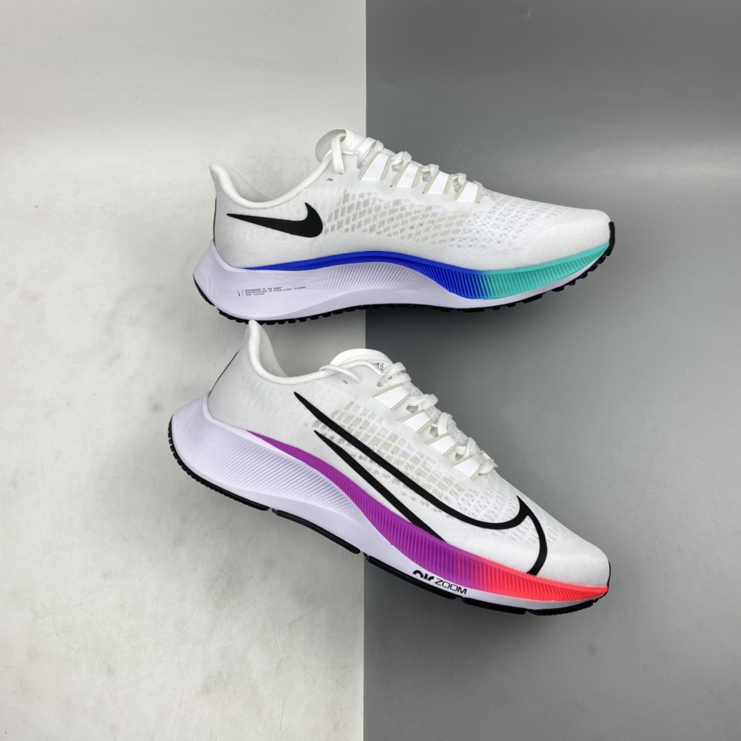 P190 Nike Air Zoom Pegasus 37 耐克网面透气跑鞋 BQ9646-103