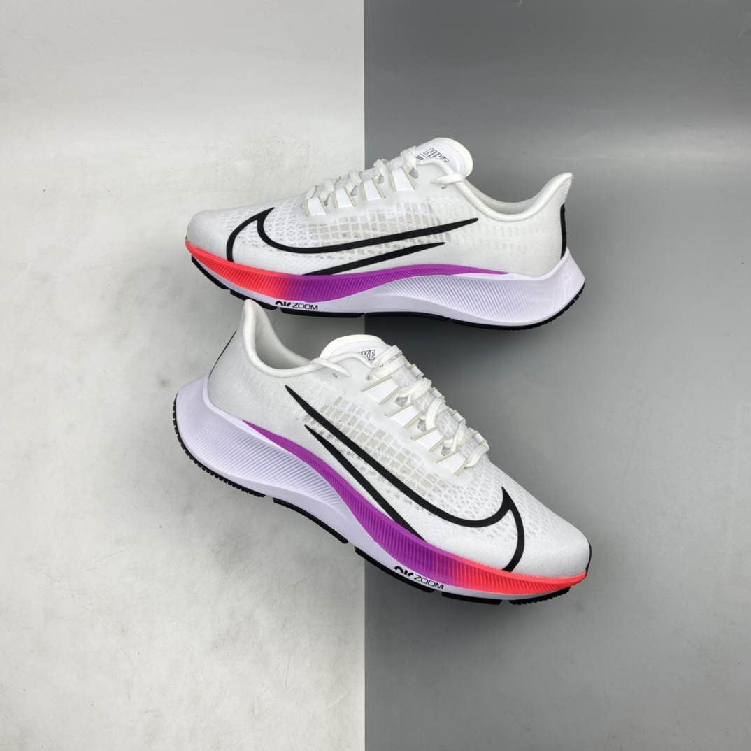 P190 Nike Air Zoom Pegasus 37 耐克网面透气跑鞋 BQ9646-103