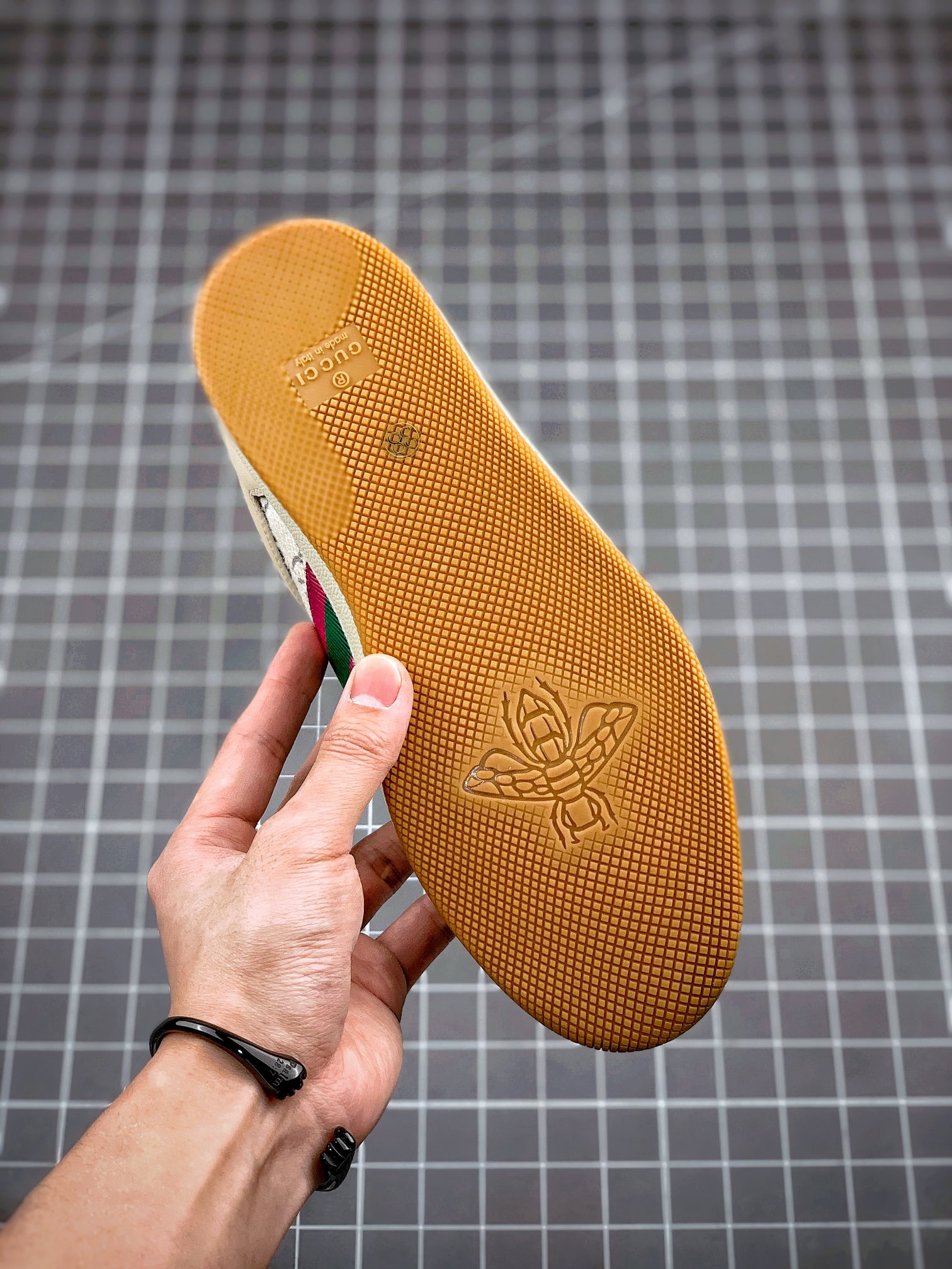 550  Gucci Distressed Screener sneaker古驰小脏鞋系列