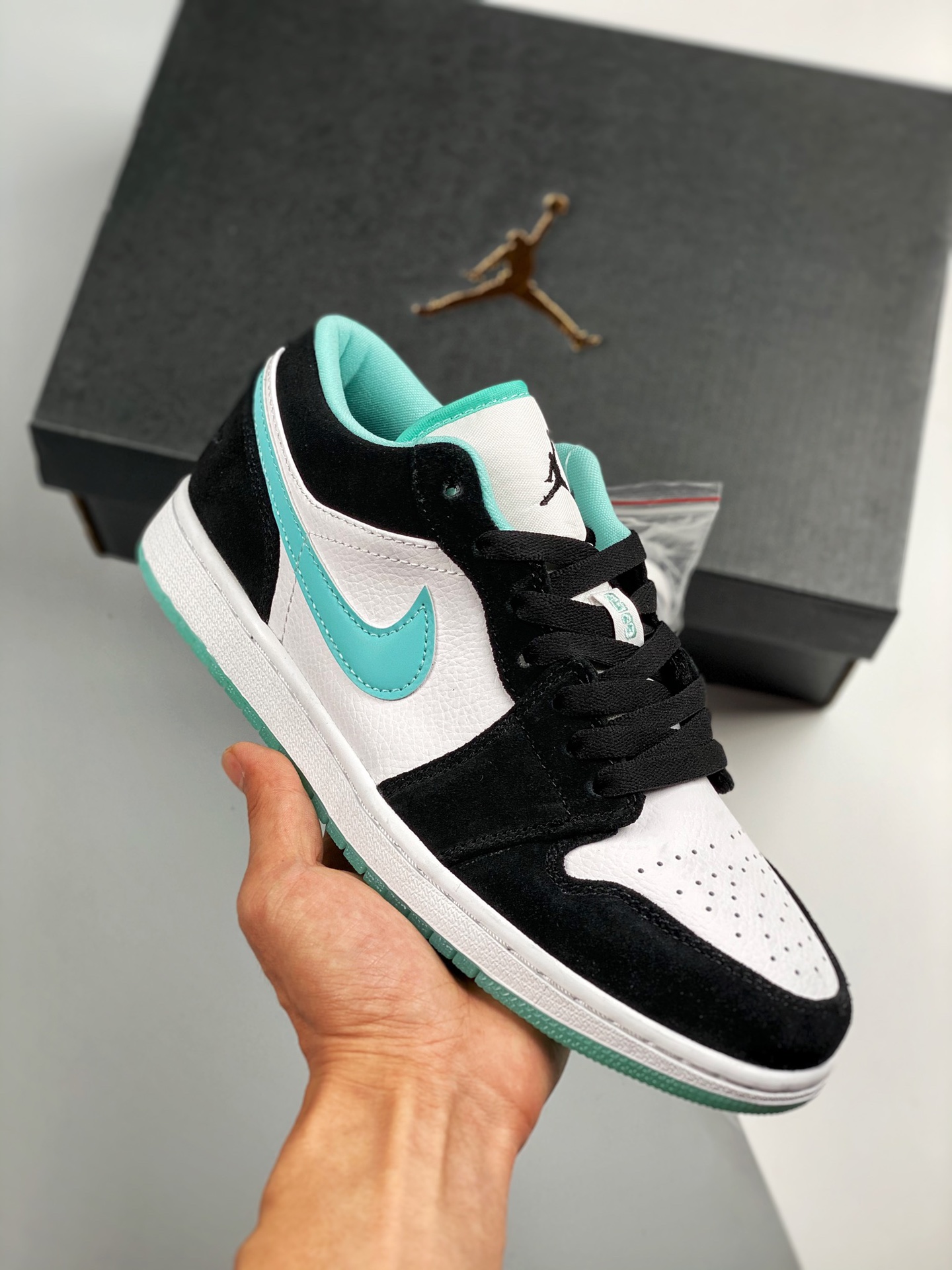 Versión de verificación Air Jordan 1 Low verde Tiffany, el mejor low-top del mercado, calidad tope! La única versión co…