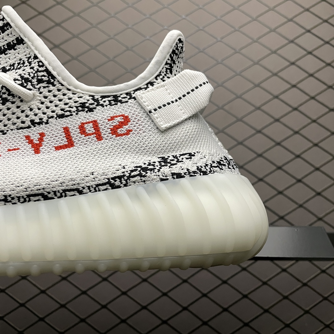 220 最顶零售性价版 AD 阿迪Yeezy 350V2  ” Zebra ” 白斑马 CP9654