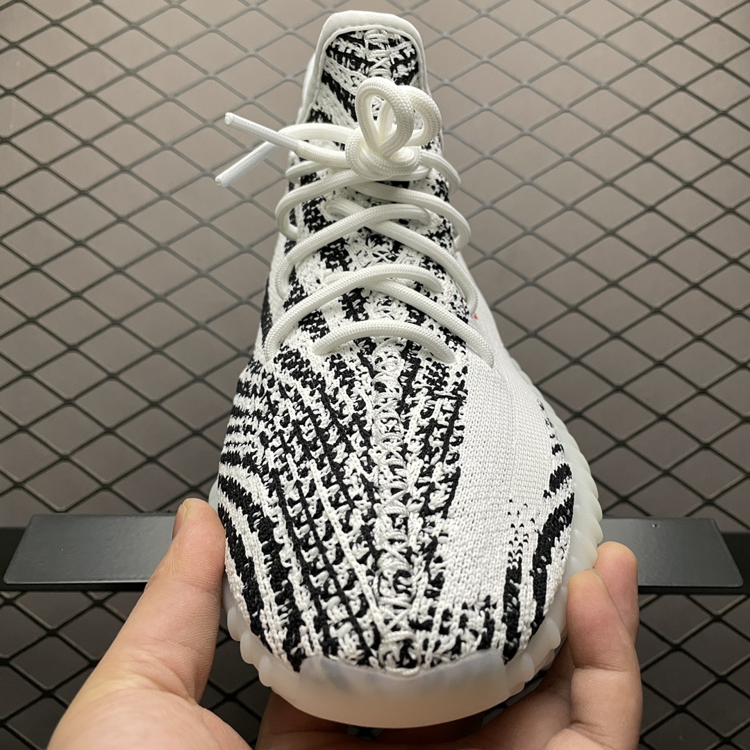 220 最顶零售性价版 AD 阿迪Yeezy 350V2  ” Zebra ” 白斑马 CP9654