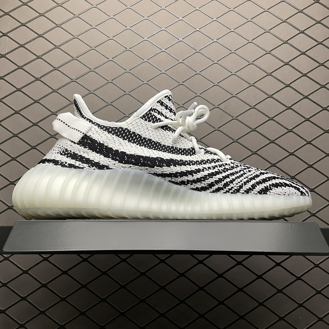 220 最顶零售性价版 AD 阿迪Yeezy 350V2  ” Zebra ” 白斑马 CP9654