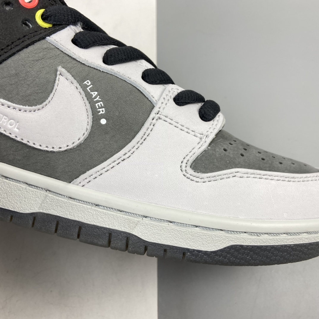 P360 Nike Dunk SB Low Pro ISO 摄相机联名 黑灰扣篮系列 复古休闲运动滑板鞋 CV1659-001