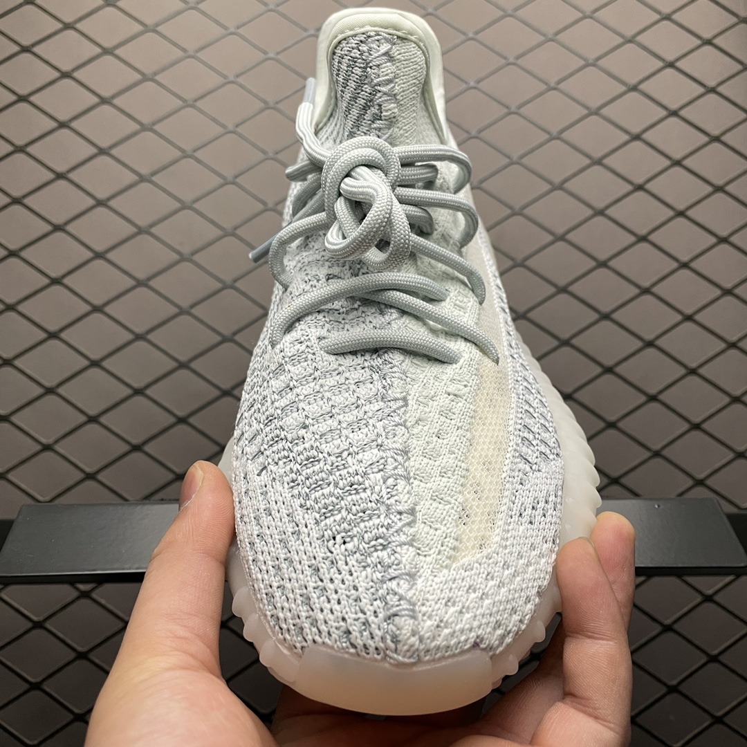 220 最顶零售性价版 AD 阿迪Yeezy 350V2  ” Cloud White Reflective ” 冰蓝满天星 FW5317