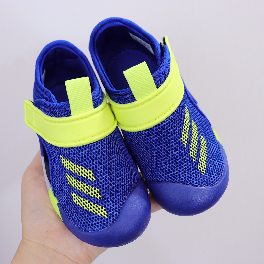 图片[2]-AD新款包头网面凉鞋‼️ AD儿童包头凉鞋 新款，每年的爆款！实在太经典好穿！采用柔韧透气网面，搭配耐磨橡胶鞋底，新升级的质量，比往年更上一个档次✅ 泡棉缓震鞋垫更加轻盈舒适，脚感柔软！与脚底贴合度很好，不会打滑！-选品中心