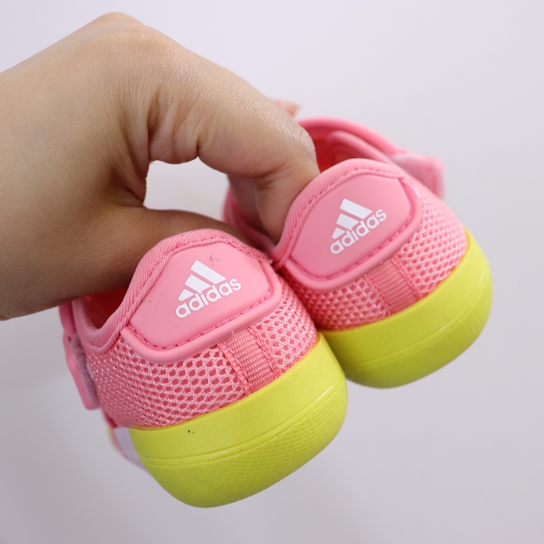 图片[3]-AD新款包头网面凉鞋‼️ AD儿童包头凉鞋 新款，每年的爆款！实在太经典好穿！采用柔韧透气网面，搭配耐磨橡胶鞋底，新升级的质量，比往年更上一个档次✅ 泡棉缓震鞋垫更加轻盈舒适，脚感柔软！与脚底贴合度很好，不会打滑！-选品中心