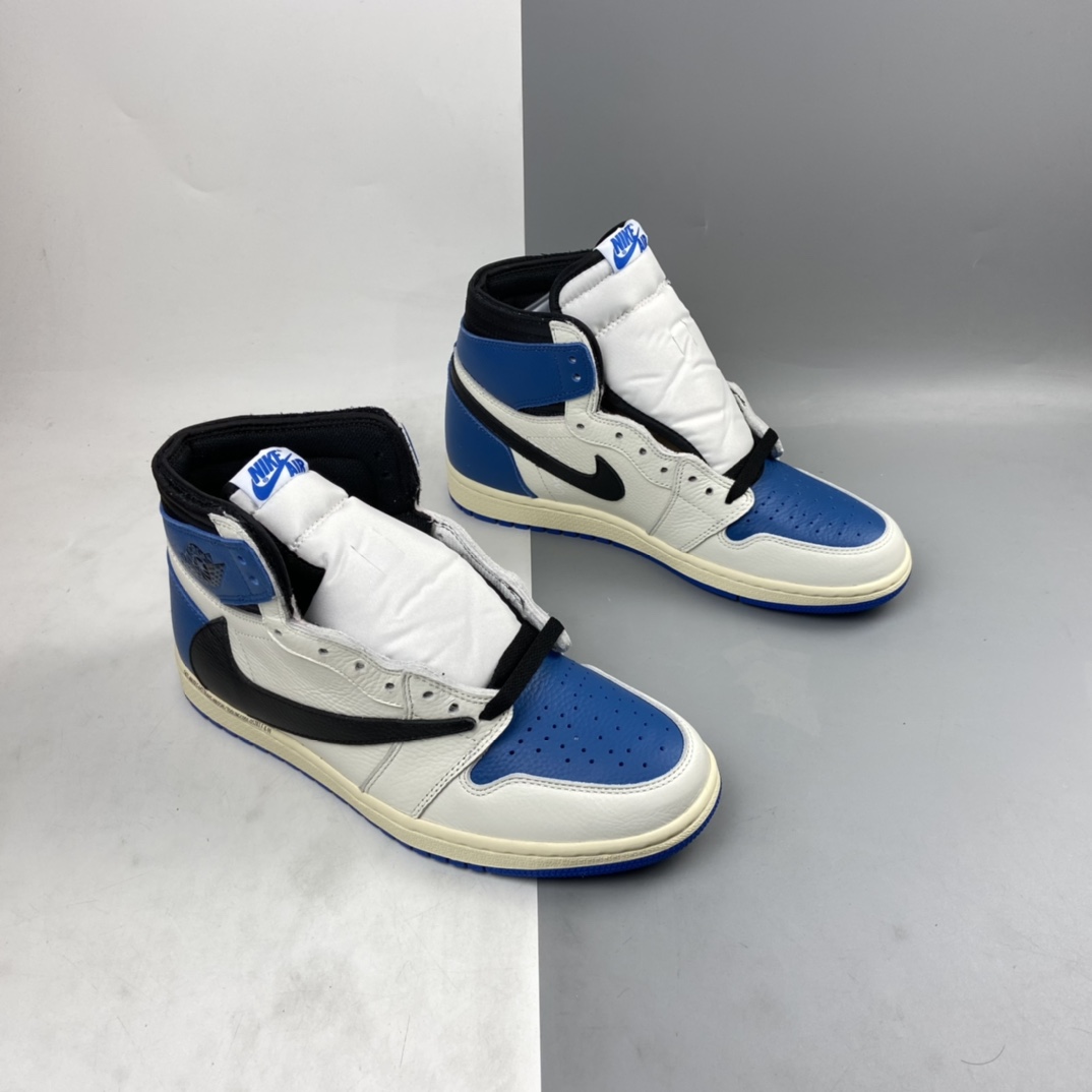 P300 Travis Scott x Air Jordan 1 High OG AJ1闪电倒勾 DH3227-105
