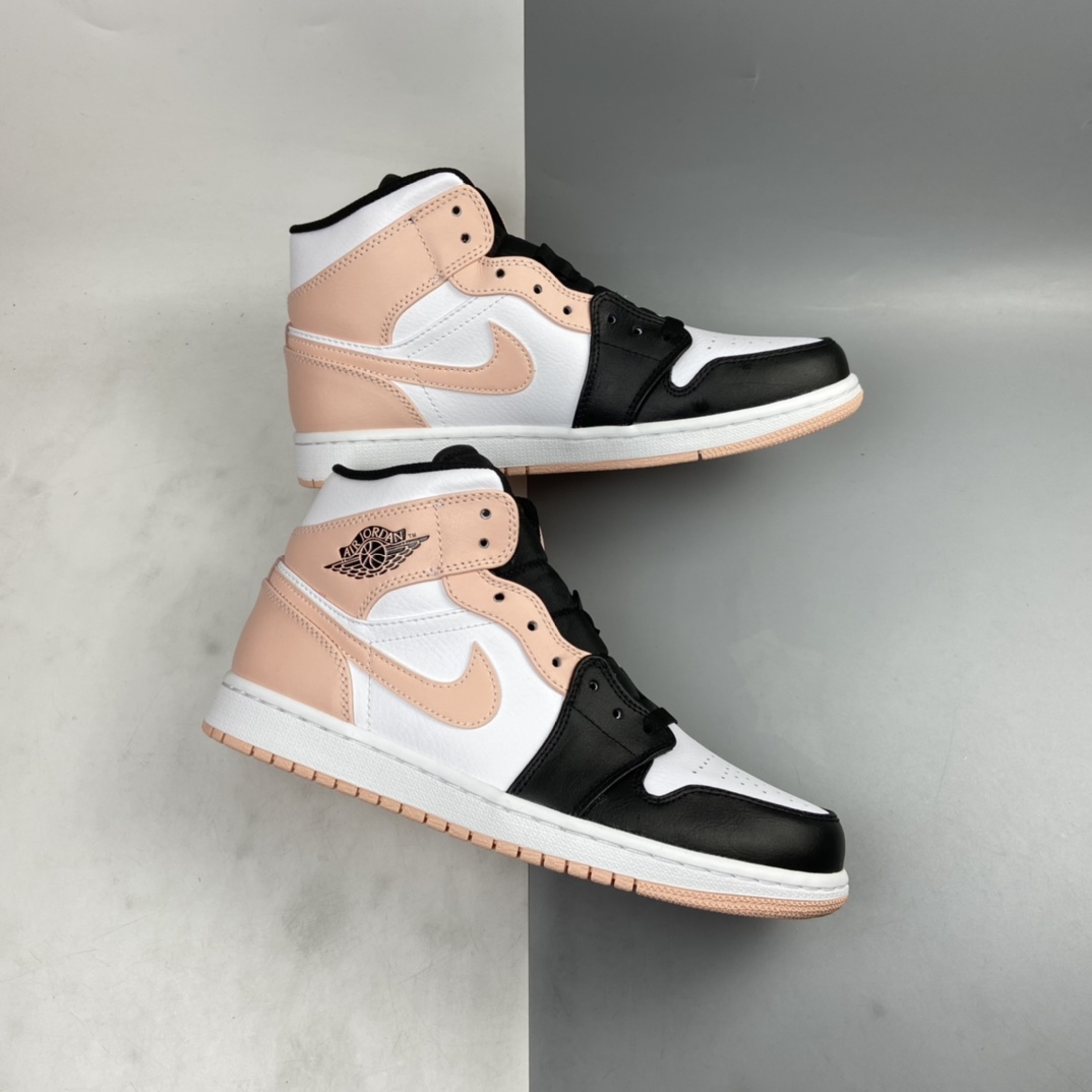 P260 Air Jordan 1 Mid AJ1 乔1 中帮百搭休闲运动板鞋 554724-133