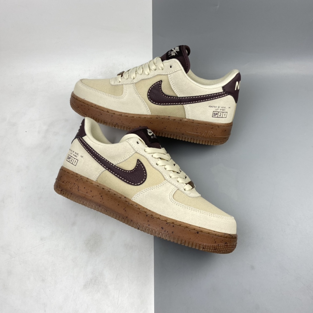 P260 Nk Air Force 1 Low Coffee耐克AF1”铲屎官游戏+咖啡”限定 DD5227-234