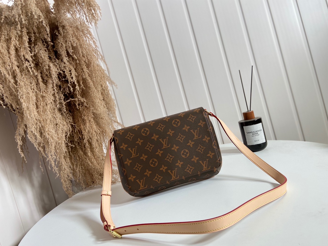 Louis Vuitton LV Neverfull Messenger Bags Canvas Vintage M51257