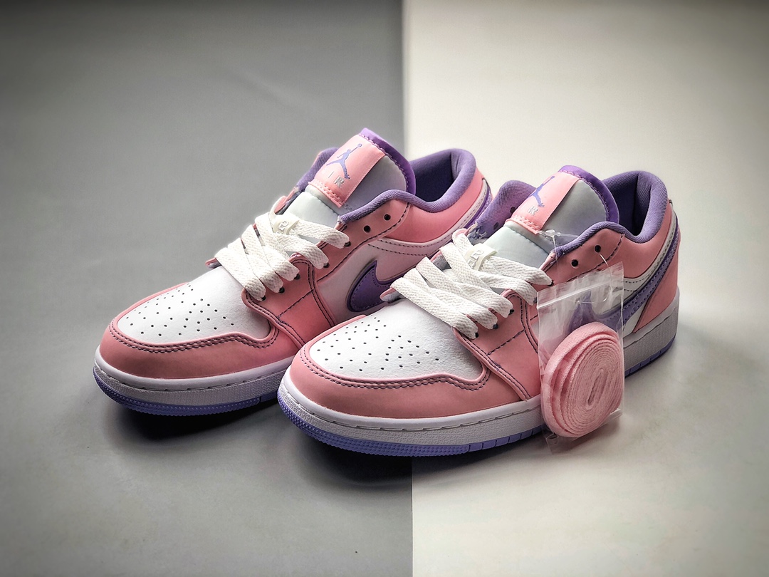 200  Air Jordan 1 Low SE “Arctic Punch” 低帮 粉白紫  CK3022-600