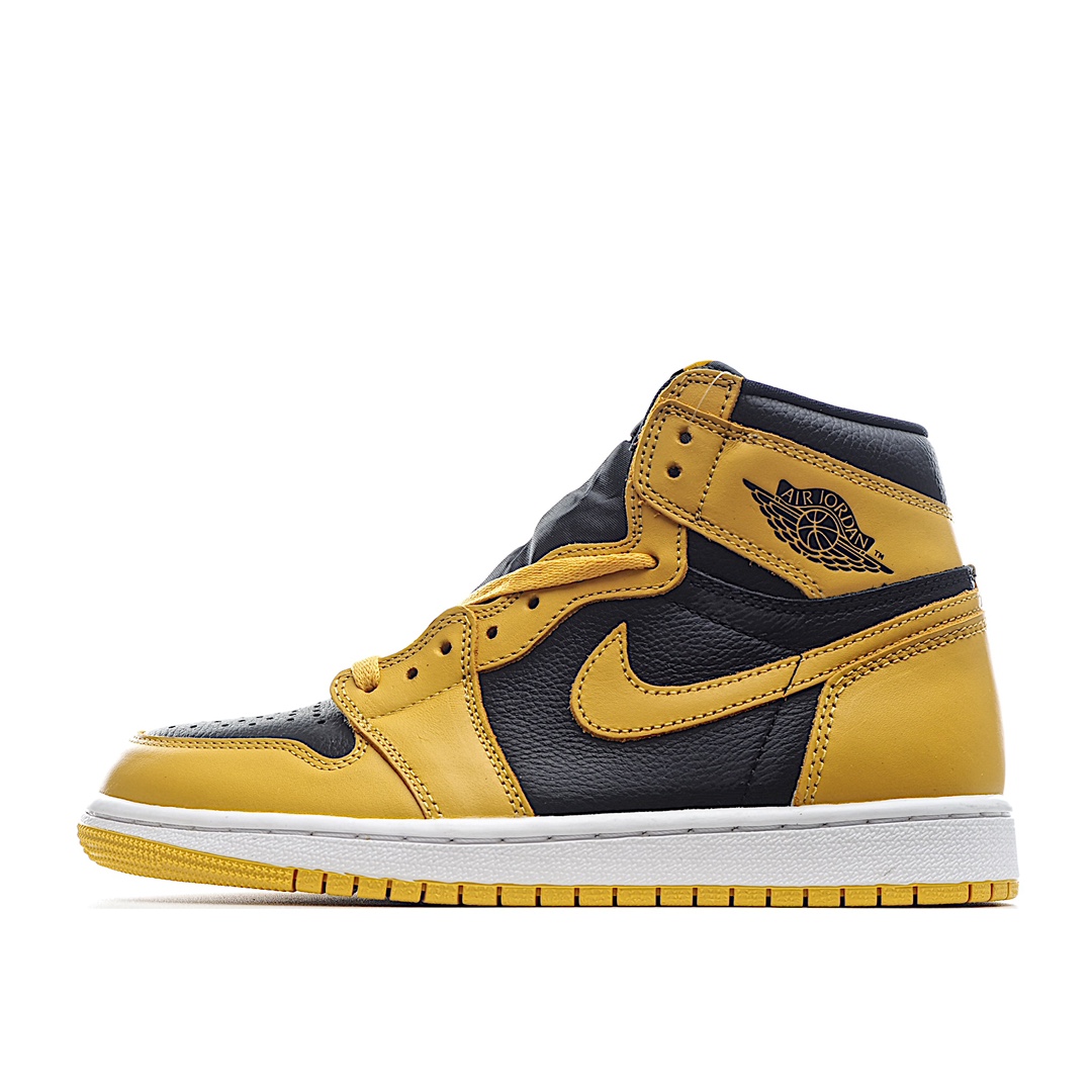 I5 Air Jordan 1 High OG“ Pollen”又一款“武当”配色全新黑黄AJ1首度曝光