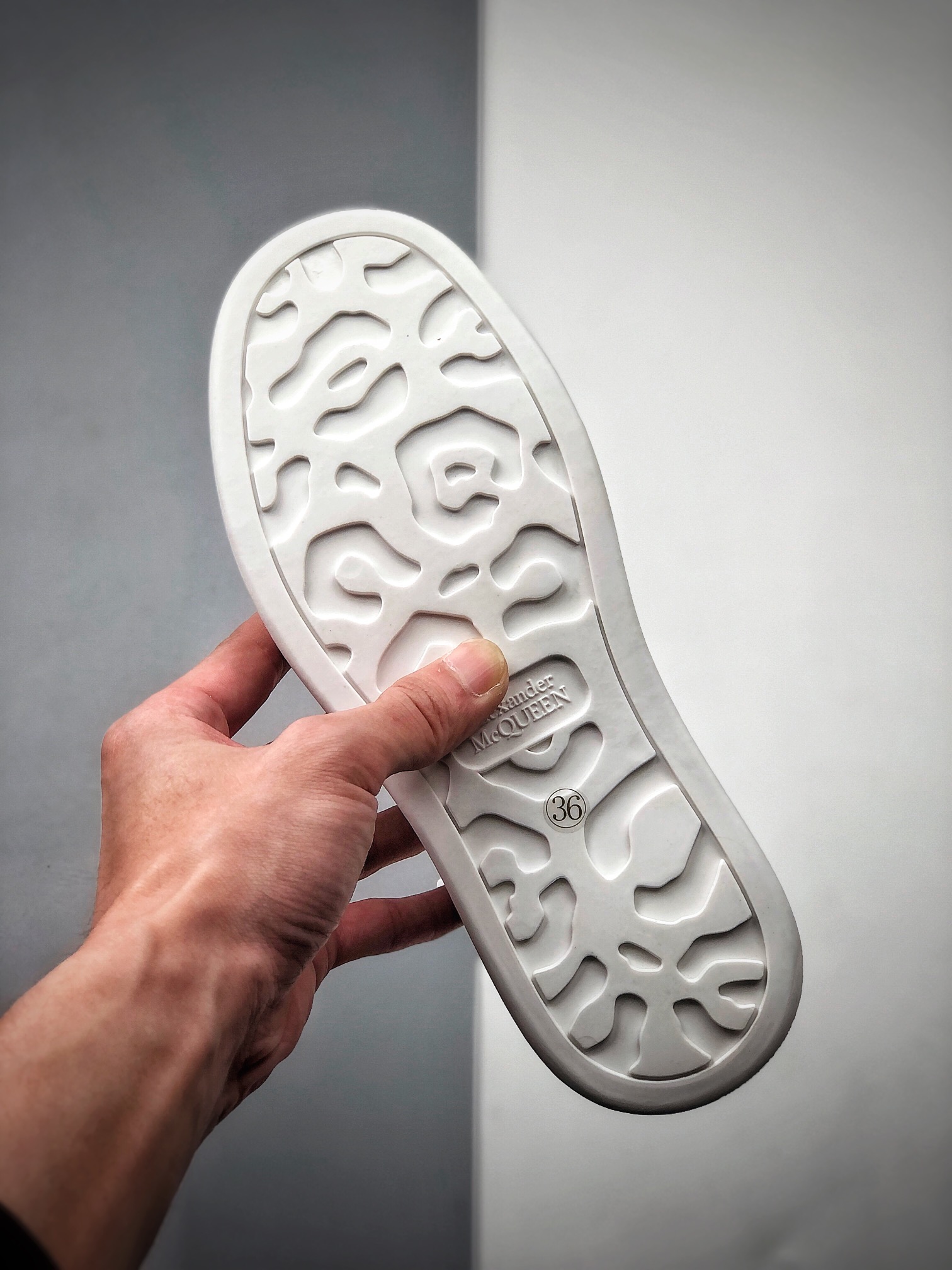 420   2021SS娜扎同款 麦昆Aleander McQuen Deck Lace Up Plimsoll Sneakers普利姆索尔系列