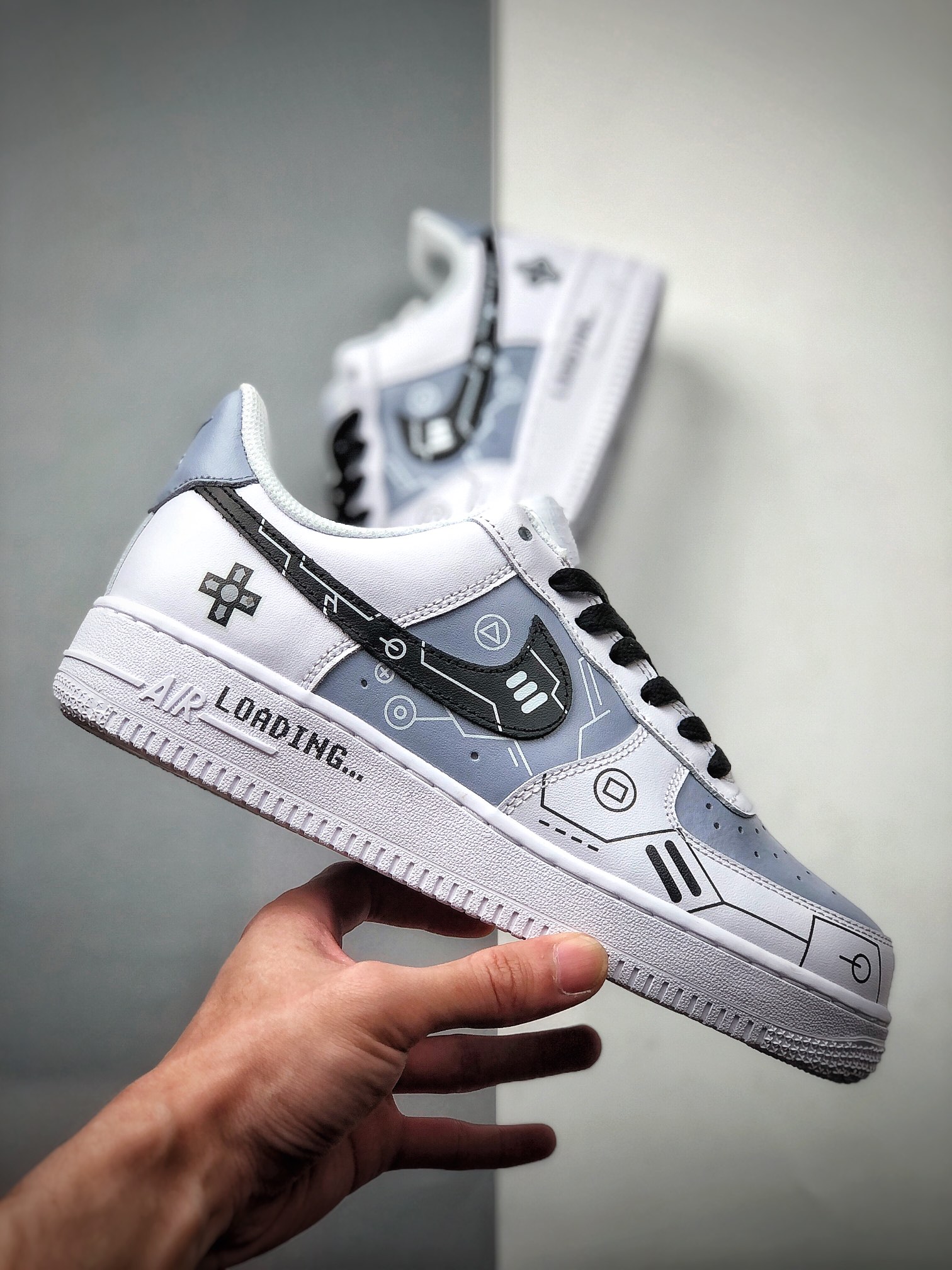 260  电玩立体按键 PS5主题 空军一号AF1 运动休闲复古板鞋 Air Force 1 内置蜂窝缓震气垫 DD8959-100