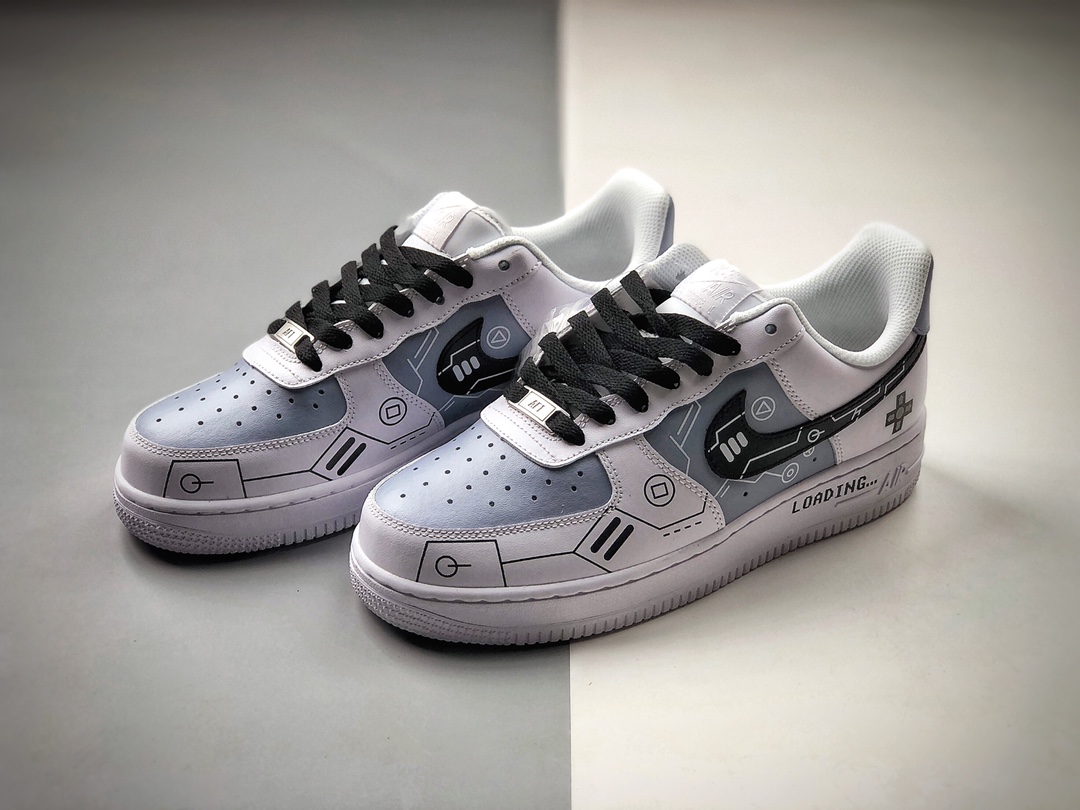 260  电玩立体按键 PS5主题 空军一号AF1 运动休闲复古板鞋 Air Force 1 内置蜂窝缓震气垫 DD8959-100