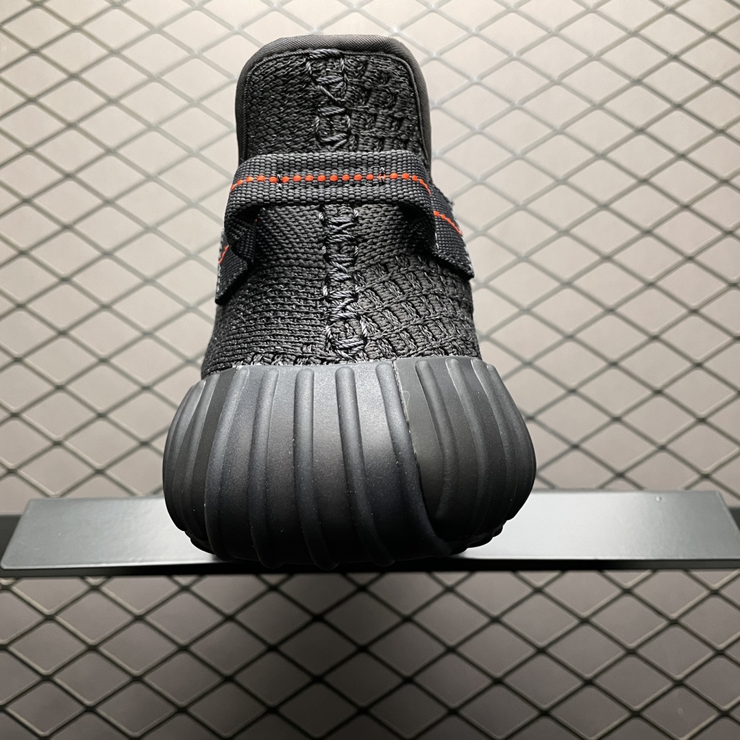 220 最顶零售性价版 AD 阿迪Yeezy 350V2  ” Black Reflective ” 黑满天星 FU9007