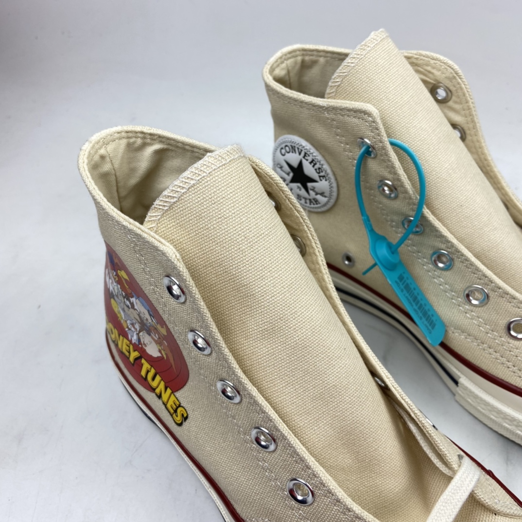 P140 Converse Chuck 1970s 乐一通最新联名经典涂鸦限定款三星标帆布鞋 162053C