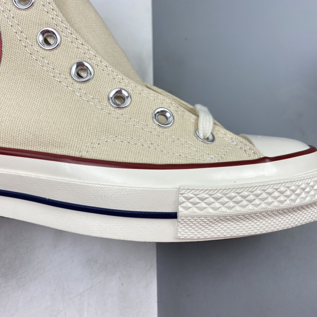 P140 Converse Chuck 1970s 乐一通最新联名经典涂鸦限定款三星标帆布鞋 162053C