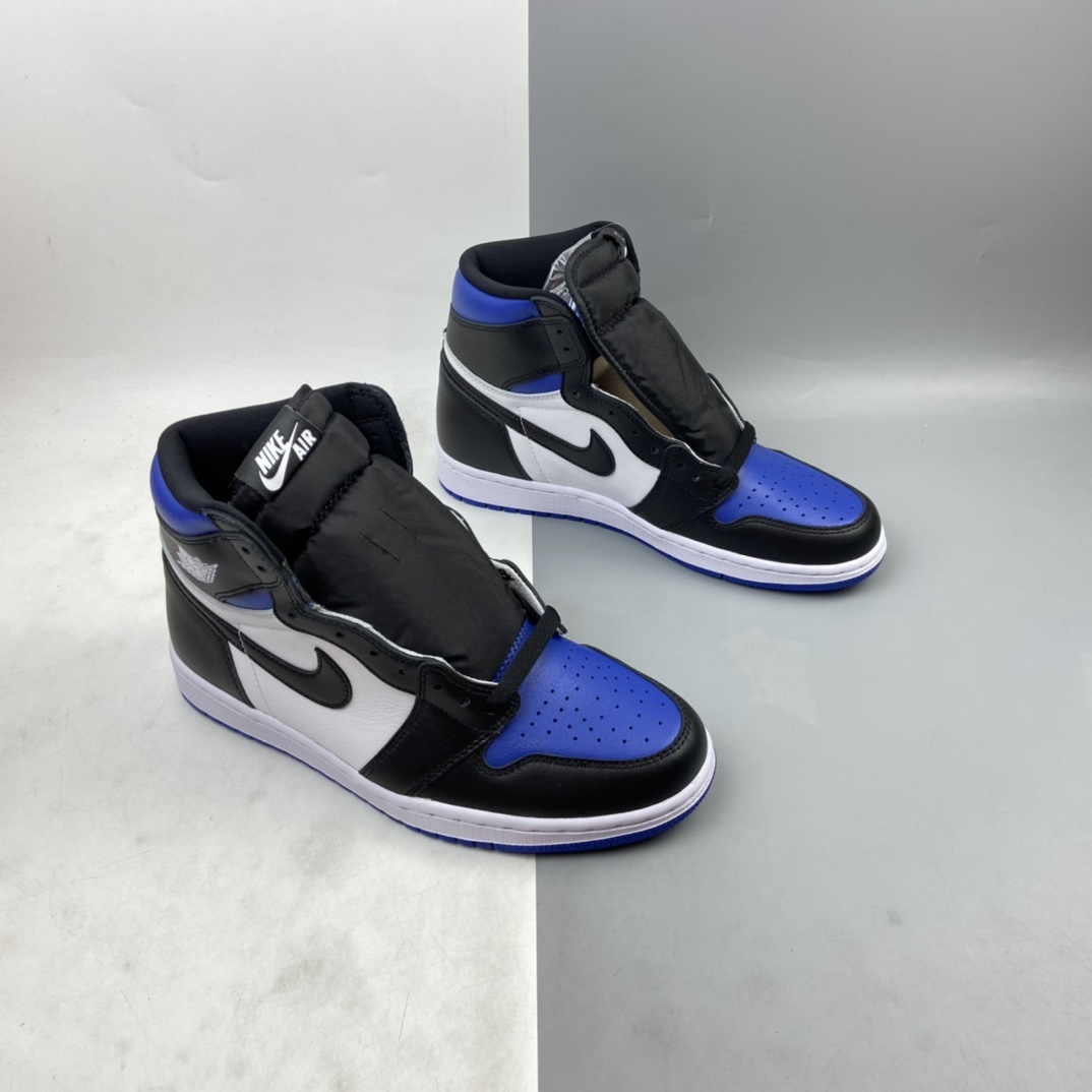 P380 Air Jordan 1 Hi 85 AJ1 乔1新黑蓝 高帮篮球鞋 555088-041