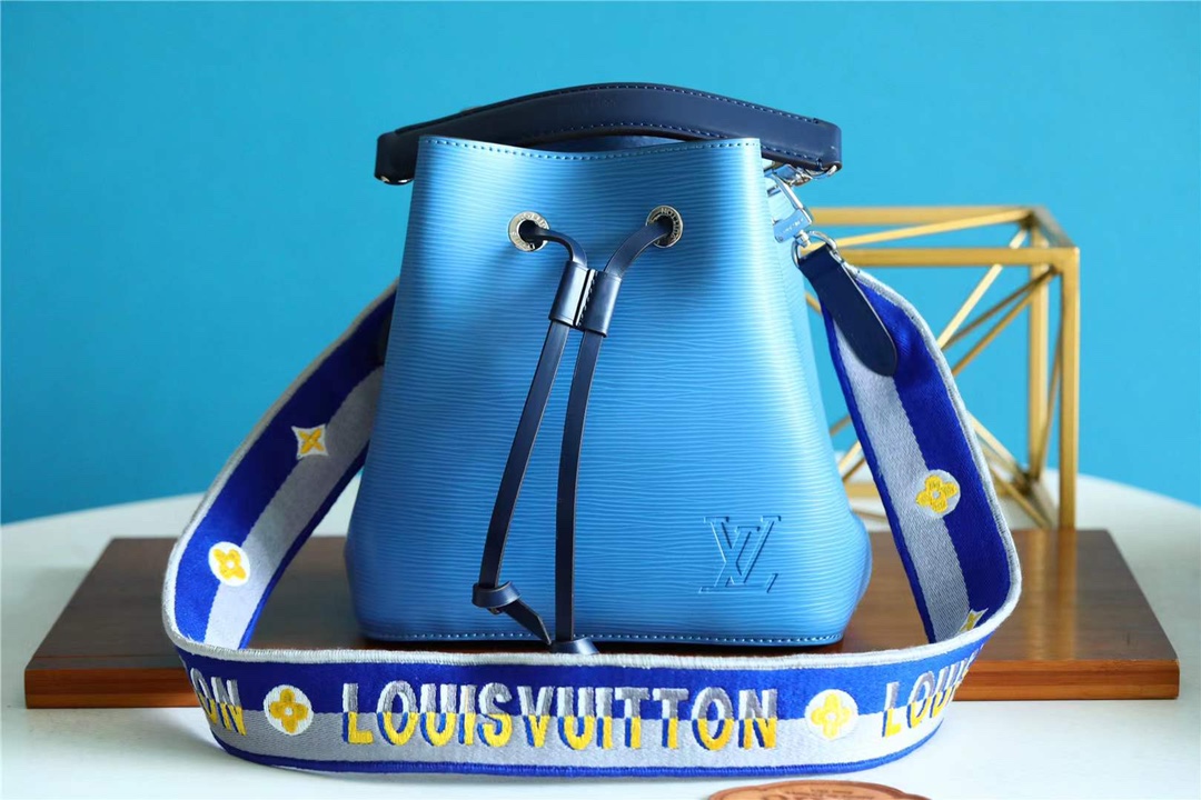 Louis Vuitton LV NeoNoe Handbags Bucket Bags Embroidery Epi Mini M57691