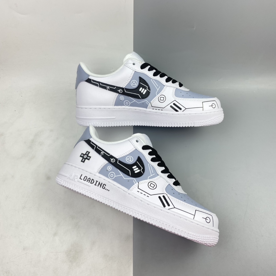 P260 Nk Air Force 1 Low’07 黑白灰空军一号低帮休闲板鞋 CW2288-111