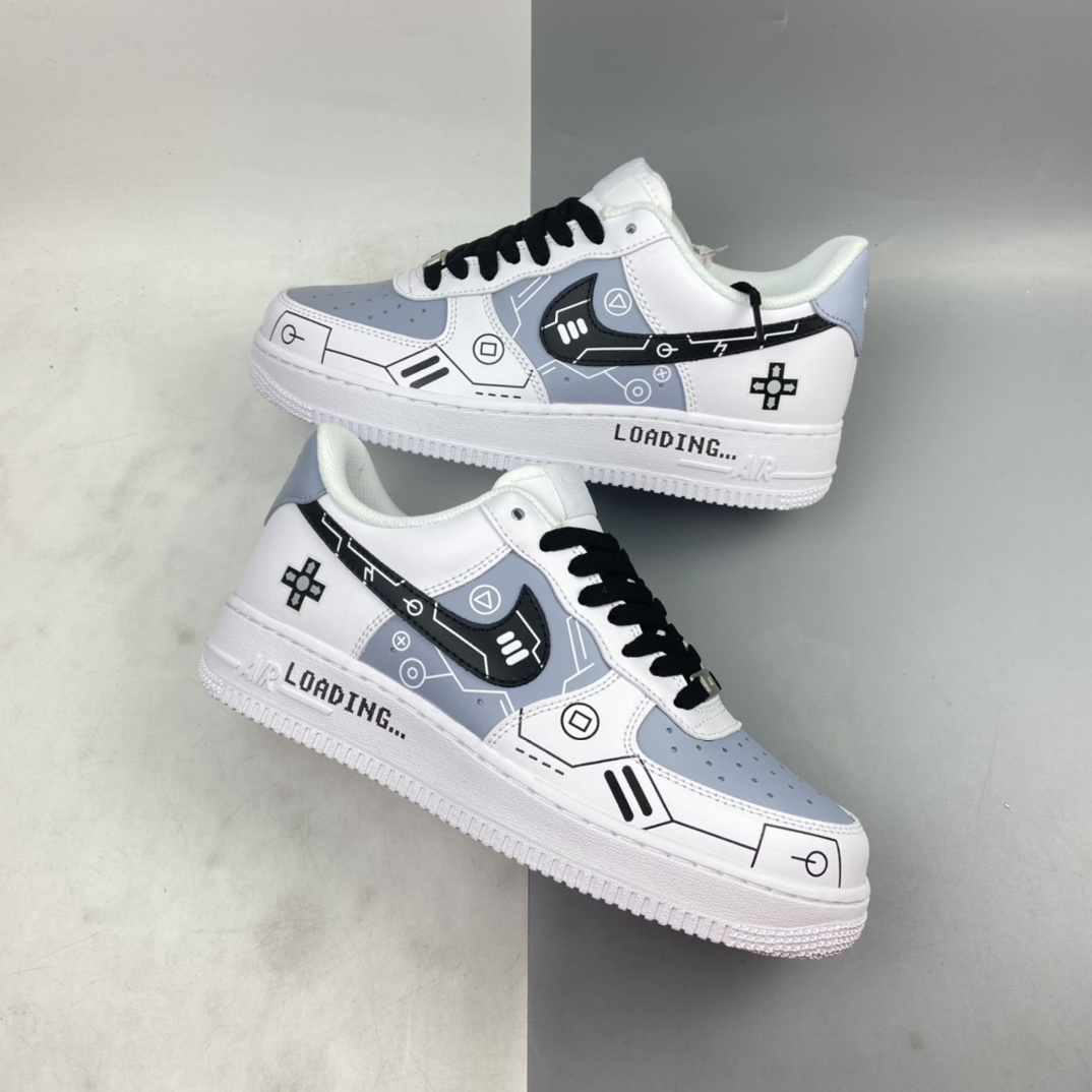 P260 Nk Air Force 1 Low’07 黑白灰空军一号低帮休闲板鞋 CW2288-111
