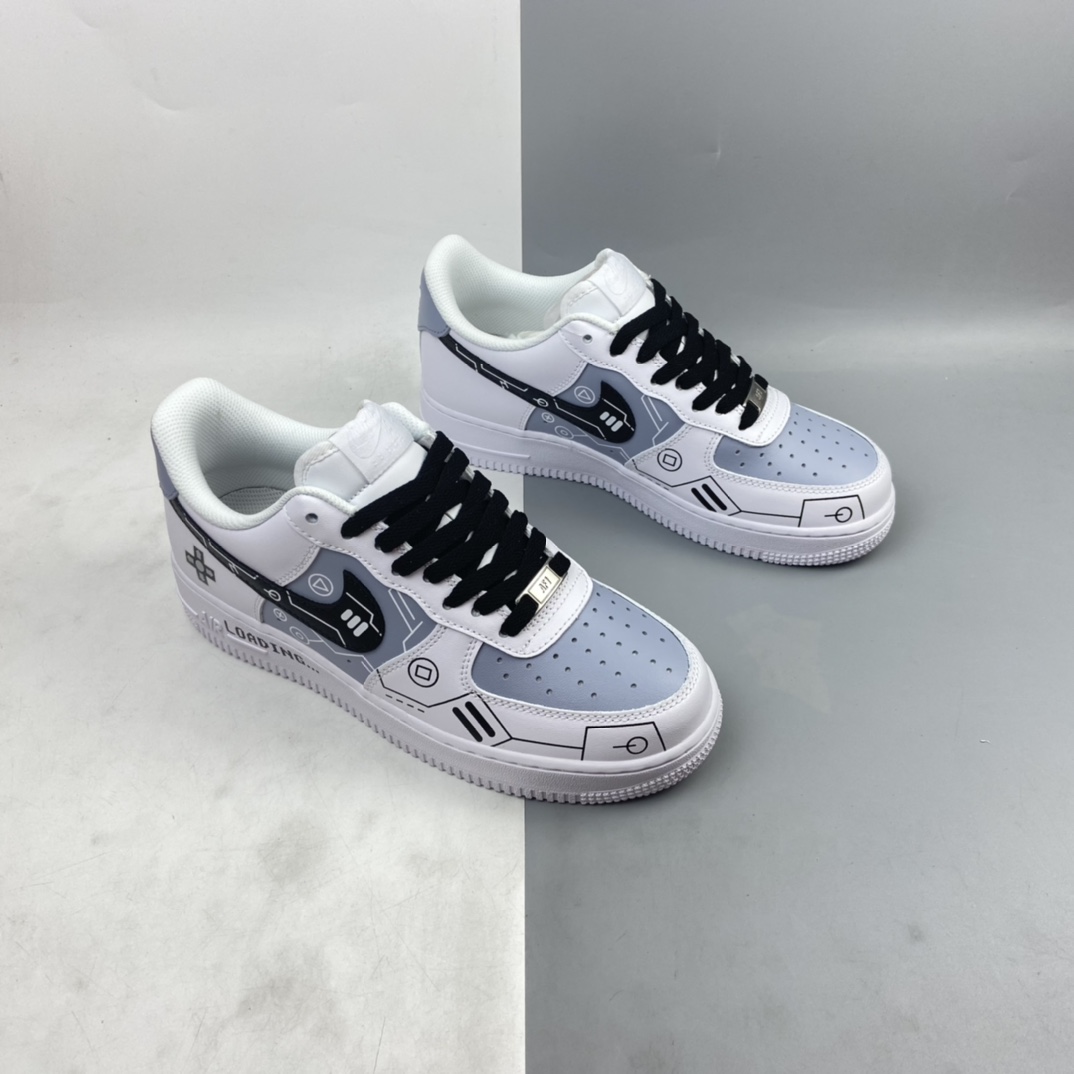 P260 Nk Air Force 1 Low’07 黑白灰空军一号低帮休闲板鞋 CW2288-111