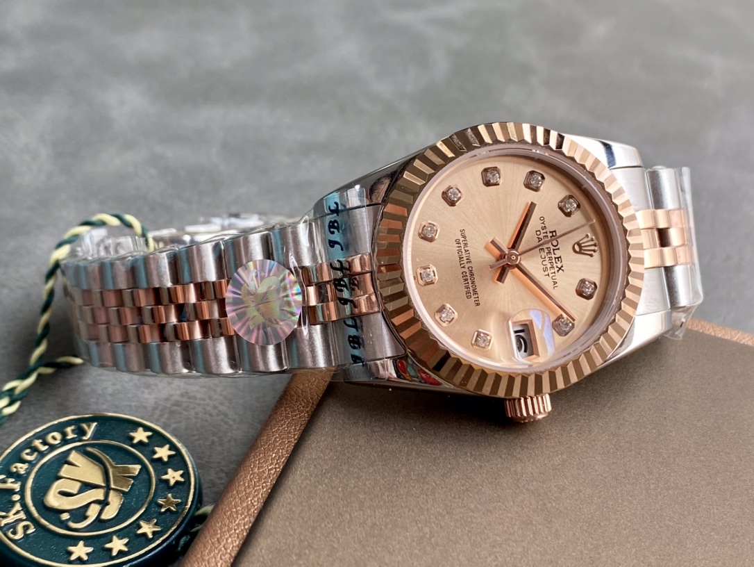SK Factory 女款 劳力士Rolex 日志型31mm 自動巻き腕時計