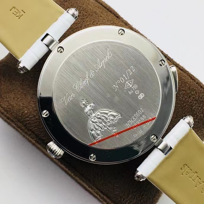 Van Cleef & Arpels 梵克 雅宝全新升级 重量和 一模一样 底盖3D浮雕 机芯升级版 加料不加价 诗意复杂功能系列—舞动的天使