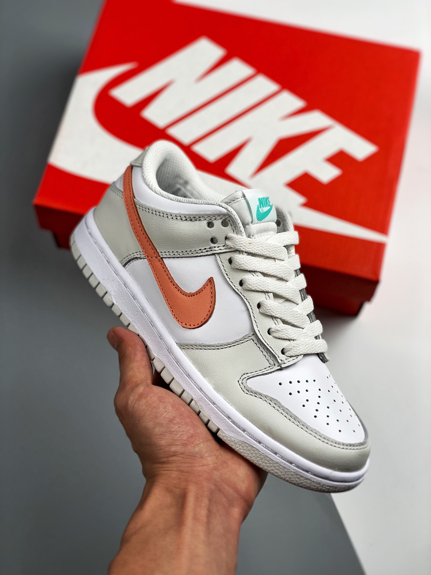 NK Dunk Low (GS) caramelo 🍬 dos tonos, producción de línea original #etiqueta tejida de fábrica original, coincide con…