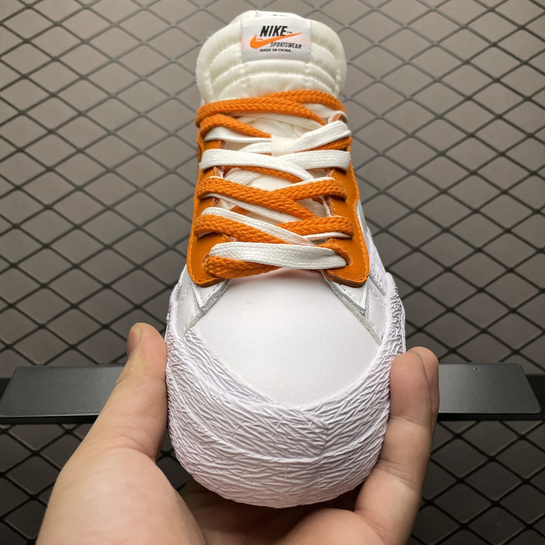 350 Sacai X Nike Blazer Low 解构双勾走秀 联名款开拓者低帮休闲板鞋 DD1877-100