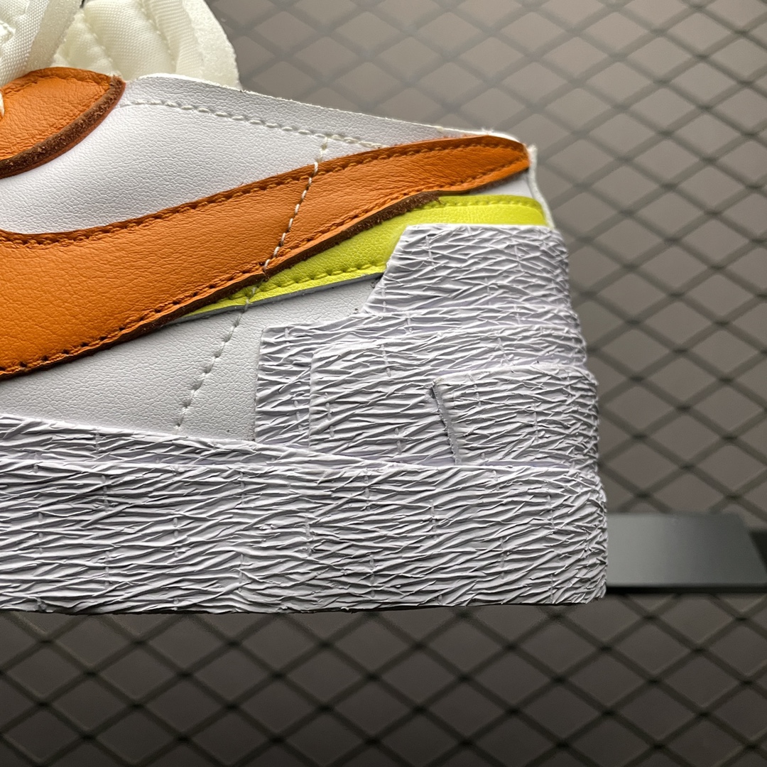350 Sacai X Nike Blazer Low 解构双勾走秀 联名款开拓者低帮休闲板鞋 DD1877-100
