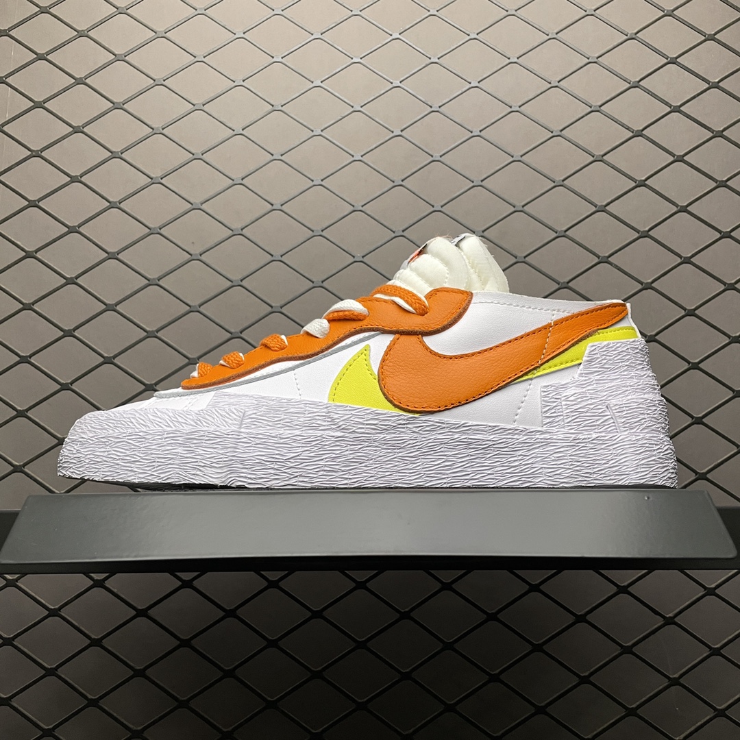 350 Sacai X Nike Blazer Low 解构双勾走秀 联名款开拓者低帮休闲板鞋 DD1877-100