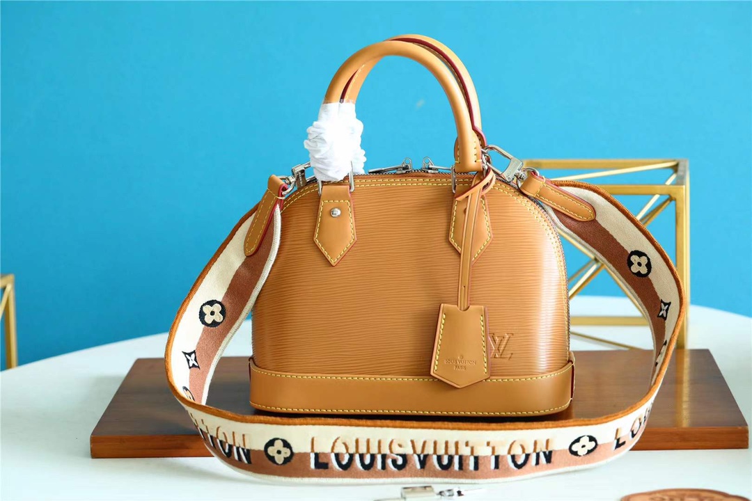 Louis Vuitton LV Alma BB Bags Handbags Embroidery Epi M57540