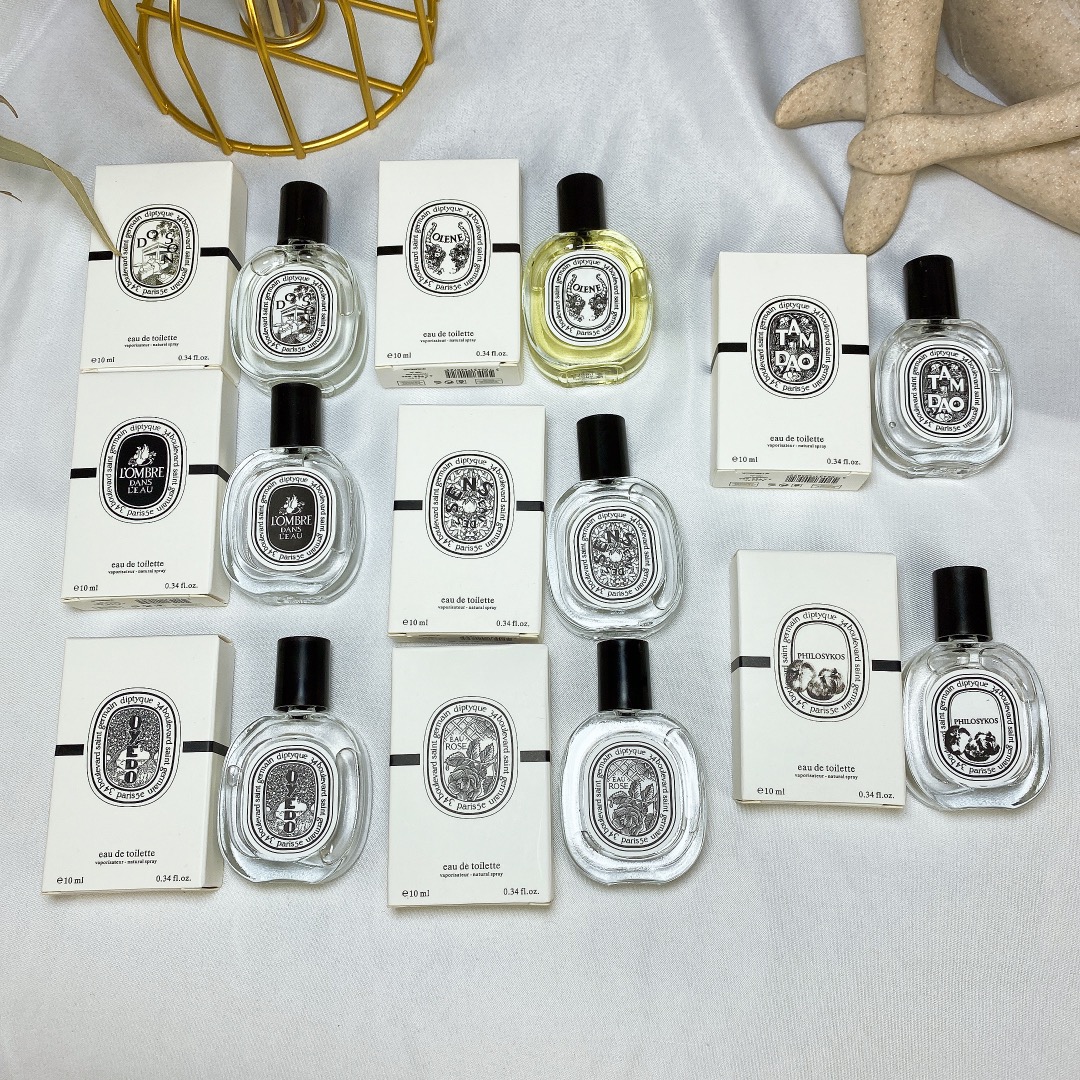 Diptyque 10ml Miniature Perfume Set - Discover Eight Iconic Scents