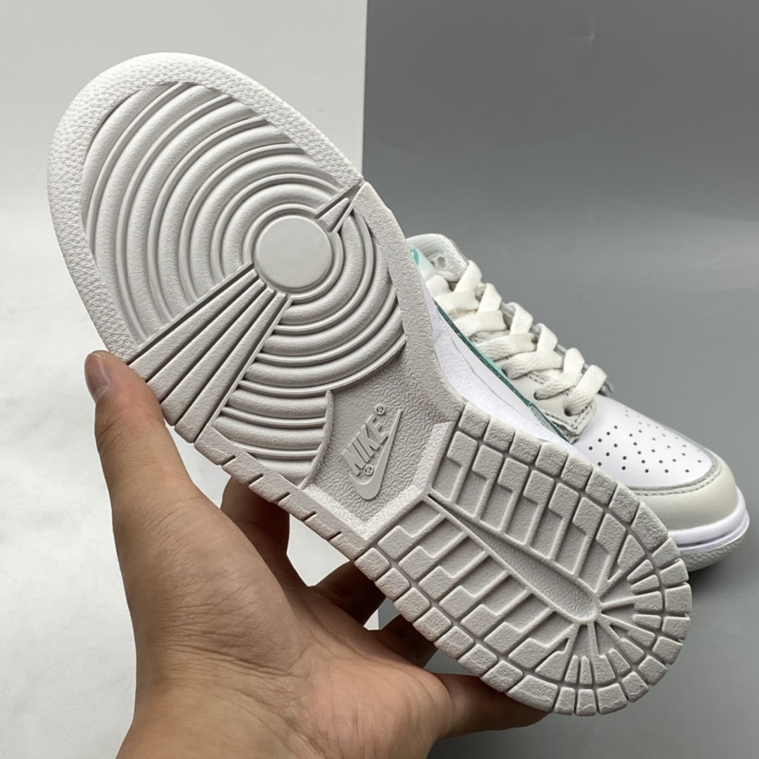 P300 Nike Dunk SB Low 象牙白拼接配色运动滑板鞋 CW1590-101
