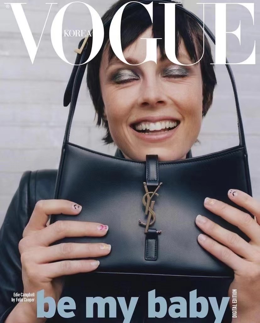 Saint laurent Ysl LE 5 À 7 平纹腋下包 657228黑色